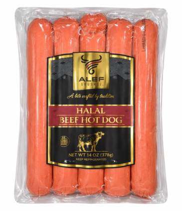 Alef Halal Beef Hot Dog