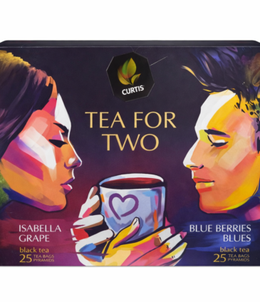 Curtis Tea for Two Assortment – Isabella Grape & Blue Berries Blues – 25 Tea Bags