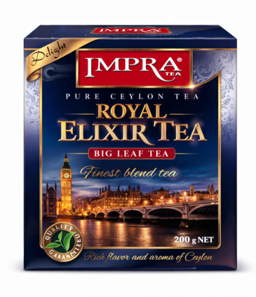 IMPRA Royal Elixir Big Leaf Pure Ceylon Tea 200g