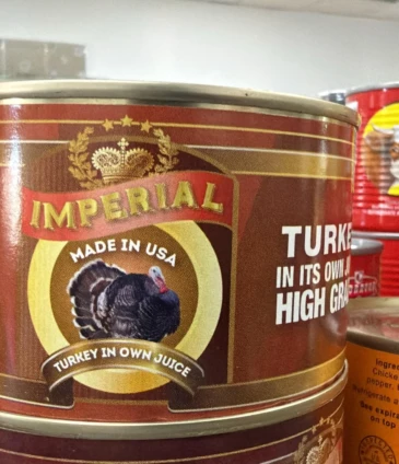 Imperial Turkey in Own Juice – Canned Turkey Meat