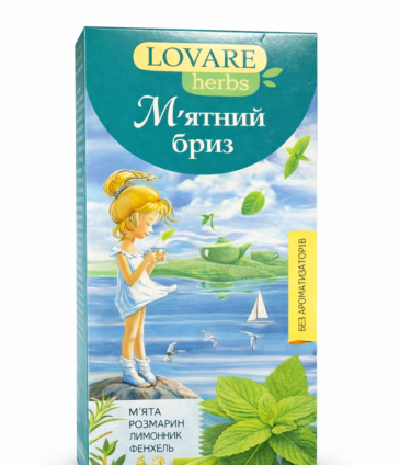 Lovare Herbs Mint Breeze Herbal Tea