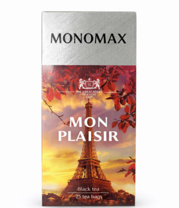 Monomax Mon Plaisir Black Tea – 25 Tea Bags