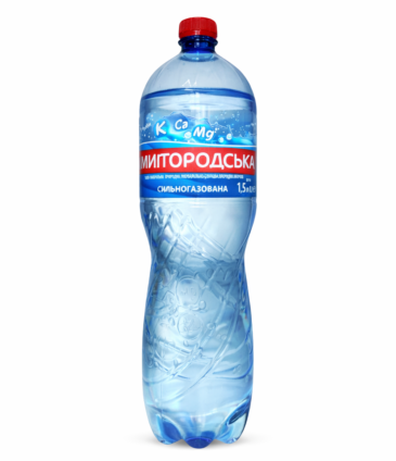 Myrhorodska Strongly Carbonated Mineral Water – 1.5L