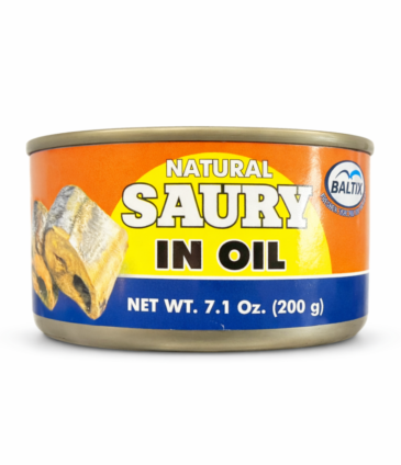 Natural Saury In Oild