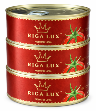 Riga Lux Sprats in Tomato Sauce