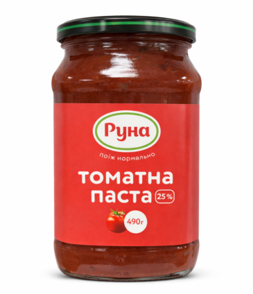 Runa Tomato Paste 25% 490g