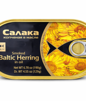 Smoked Baltic Herring in Oil