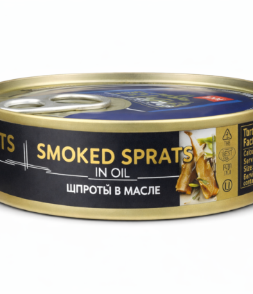 Smoked Sprats in Oil (The best from Riga)