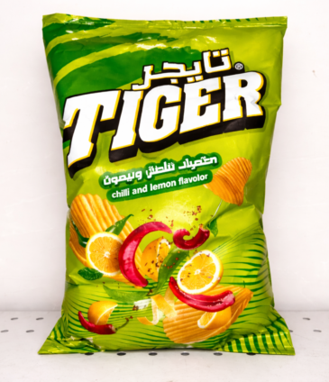 Tiger Chill and Lemon Flavor